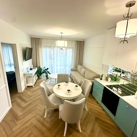 公寓 Hampton Apartament By Sienna Grobla Str. 格但斯克